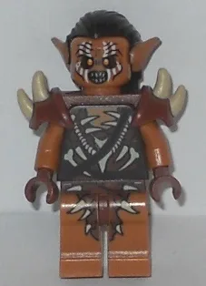 Gundabad Orc - Hair and Shoulder Spikes