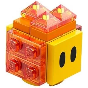 Lava Bubble - Scanner Code with Medium Azure Lines