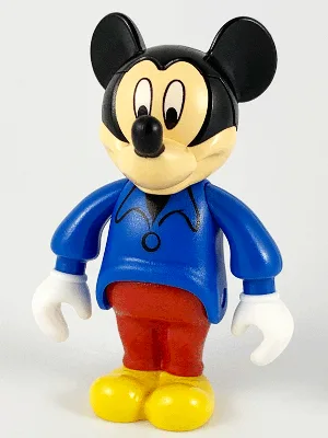 Mickey Mouse Figur mit blauem Hemd und roter Hose (4141355)