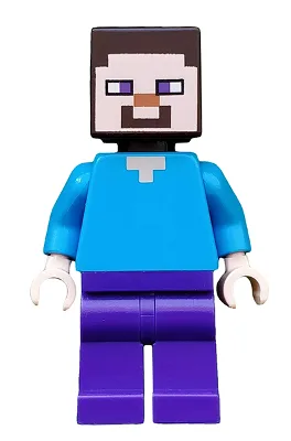 Steve (Light Nougat) - Dark Purple Legs