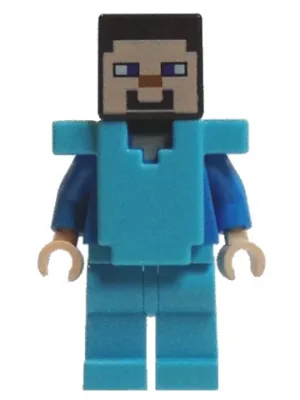 Steve (Light Nougat) - Medium Azure Legs and Armor