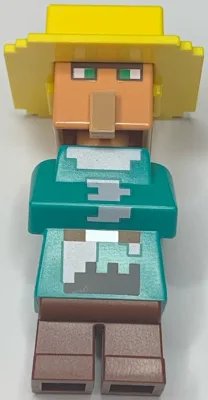 Villager (Farmer) - Snow Biome Outfit, Yellow Hat