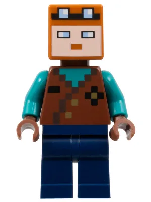 Miner - Reddish Brown Vest