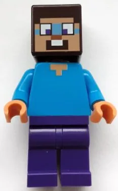 Steve (Nougat) - Dark Purple Legs, Dark Azure Around Eyes