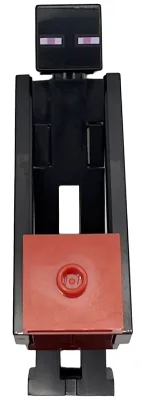 Enderman – Dunkelroter Block mit roter Oberseite