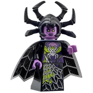 Spider Queen - Spider Mask, Cape