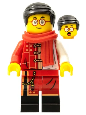 Mr. Tang - Red and White Jacket