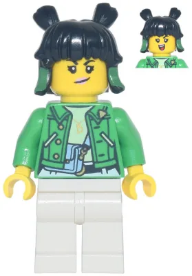 Mei - Bright Green Jacket