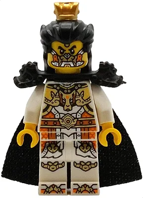 Erlang Shen - Black Armor Shoulder Pads with Dragon Heads