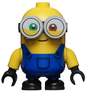 Minion Bob - Blue Overalls, Eyelids