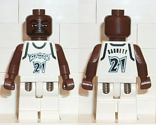 NBA Kevin Garnett, Minnesota Timberwolves n° 21 (uniforme blanc)