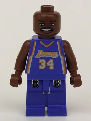 NBA Shaquille O'Neal, Los Angeles Lakers n° 34 (Maillot extérieur)