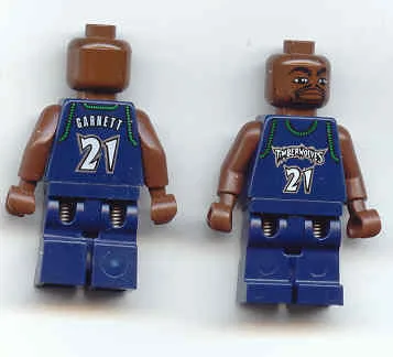NBA Kevin Garnett, Minnesota Timberwolves n° 21 (uniforme bleu foncé)