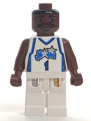 NBA Tracy McGrady, Orlando Magic n°1 (Uniforme blanc)
