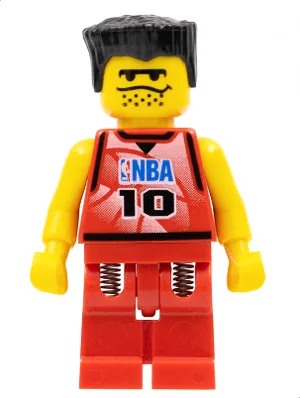 NBA-Spieler, Nummer 10 mit roten Beinen