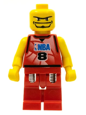 NBA-Spieler, Nummer 8 ohne Haare