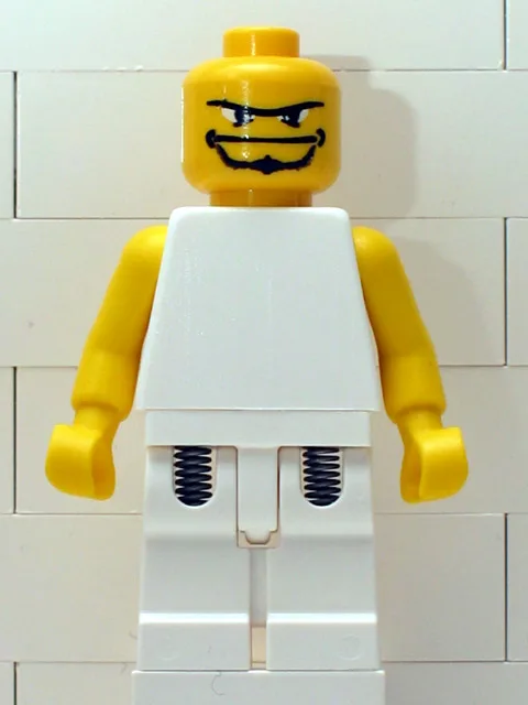 NBA-speler met witte torso en witte benen #1
