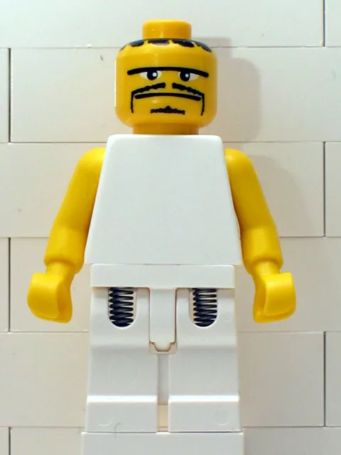 NBA-speler met witte torso en witte benen #3