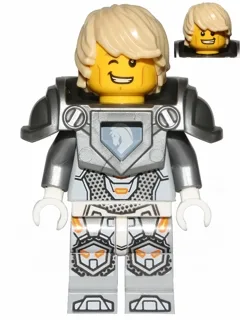 Lance Richmond - Hair, Flat Silver Armor