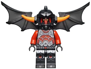 Ash Attacker - Orange Horns, Wings