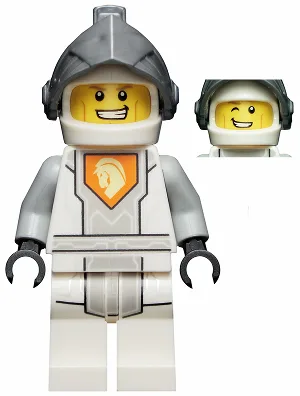 Lance Richmond - Flat Silver Visor (Battle Suit Lance)