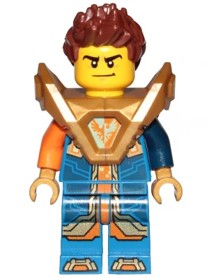 Clay Moorington - Hair, Pearl Gold Armor