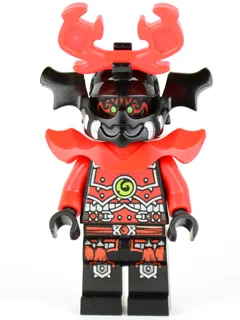 Guerrier de l'armée de pierre - Visage rouge