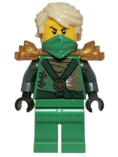 Lloyd (Techno Robe) - Rebooted, Pearl Gold Shoulder Armor