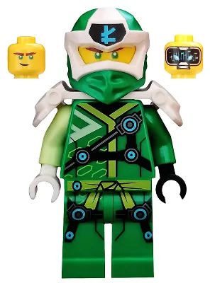 Lloyd - Digi Lloyd, White Shoulder Armor with Scabbard