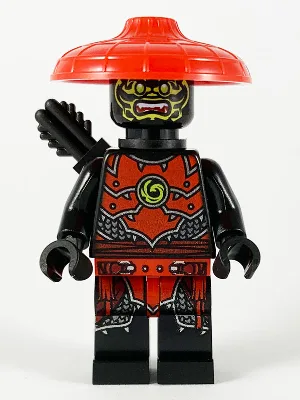 Stone Army Scout, Yellow Face, Black Quiver