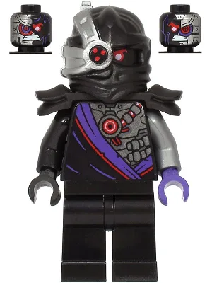 Nindroid Warrior, Black Shoulder Pads - Legacy