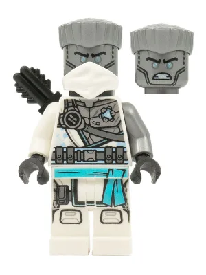 Zane - The Island, Mask and Hair, Quiver
