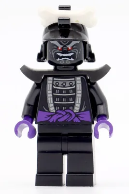 Lord Garmadon - Legacy, Black Helmet, Plain Legs
