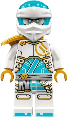 Zane - Dragons Rising, Tunic with Large Armor Plates, Head Wrap, Shoulder Pad