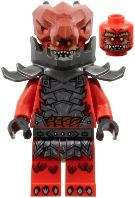 Dragonian Warrior - Open Mouth with Teeth Parted