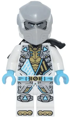 Zane - Dragons Rising, Tunic with Shoulder Armor, Head Wrap, Scabbard