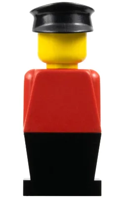 LEGOLAND – Roter Oberkörper, schwarze Beine, schwarzer Hut