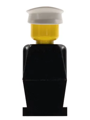 LEGOLAND - Black Torso, Black Legs, White Hat