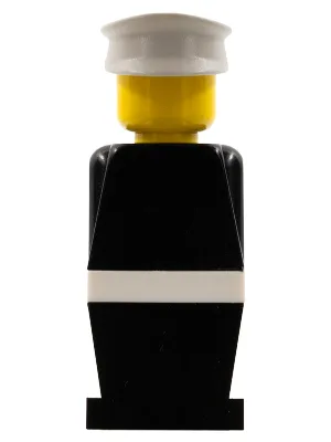LEGOLAND – Schwarzer Oberkörper, schwarze Beine, weißer Hut, weißer Gürtel