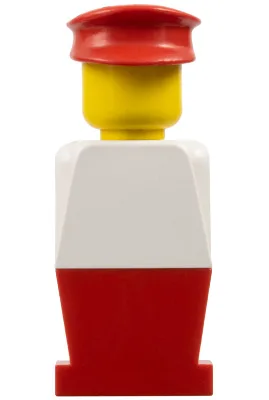 LEGOLAND – Weißer Oberkörper, rote Beine, roter Hut
