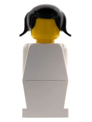 LEGOLAND – Weißer Oberkörper, weiße Beine, schwarze Zöpfe