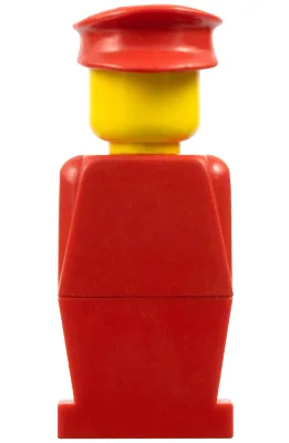 LEGOLAND - Torse rouge, jambes rouges, chapeau rouge