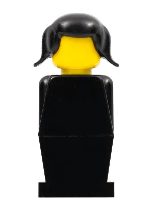 LEGOLAND – Schwarzer Oberkörper, schwarze Beine, schwarze Zöpfe