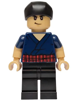 Roronoa Zoro - Dark Blue Shirt, Black Bandana