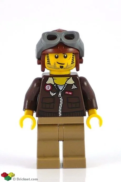 Jake Raines – Fliegerjacke, Fliegermütze