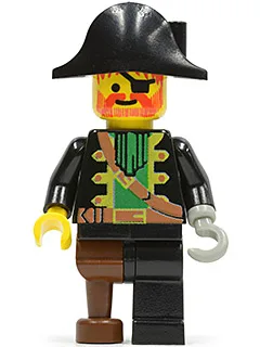 Kapitän Rotbart – Schlichter Piratenhut