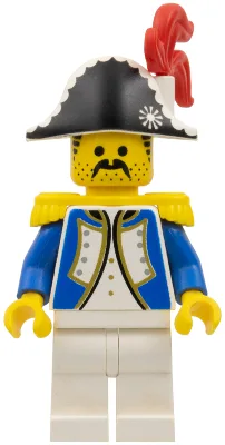 Kaiserlicher Soldat – Gouverneur mit roter Feder