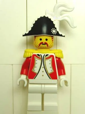 Imperiale Garde – Admiral mit dreifacher weißer Feder