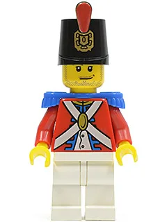 Soldat Impérial II - Chapeau Shako imprimé, sourire narquois et barbe de trois jours