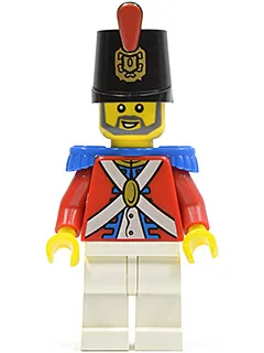 Imperial Soldier II - Shako Hat Printed, Gray Beard